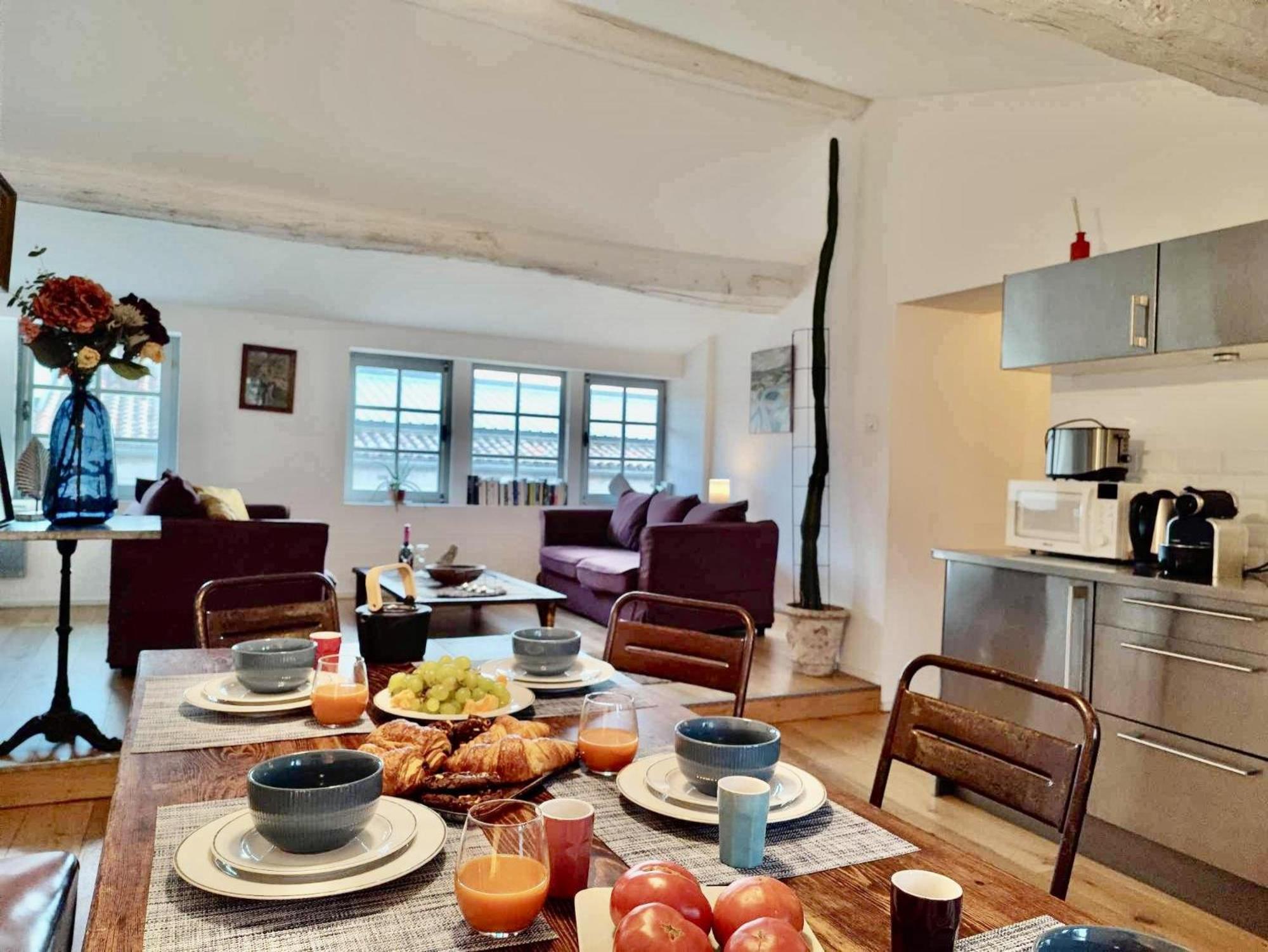 Loft Chic Verdun / Conciergeriedamecarcas Carcassonne Esterno foto